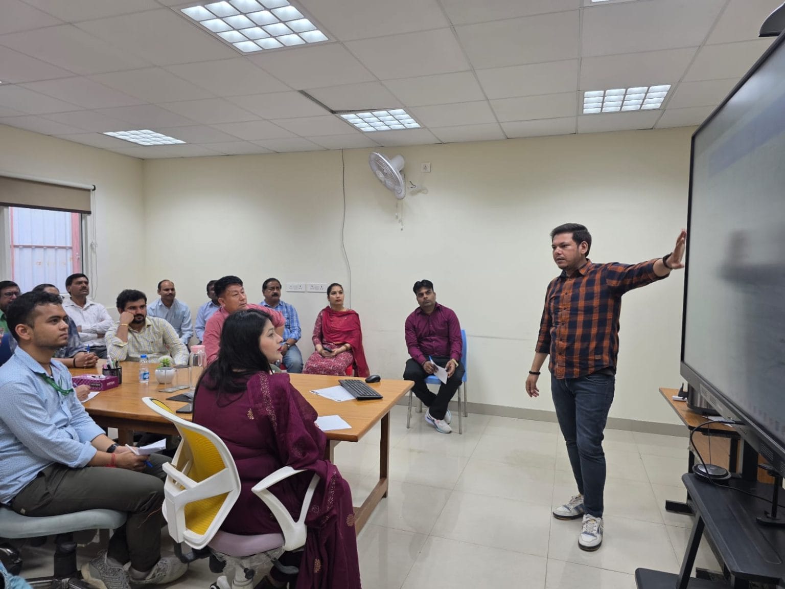 Training Session on Samarth Leave Module for Non-Teaching Staff (March 26, 2025)