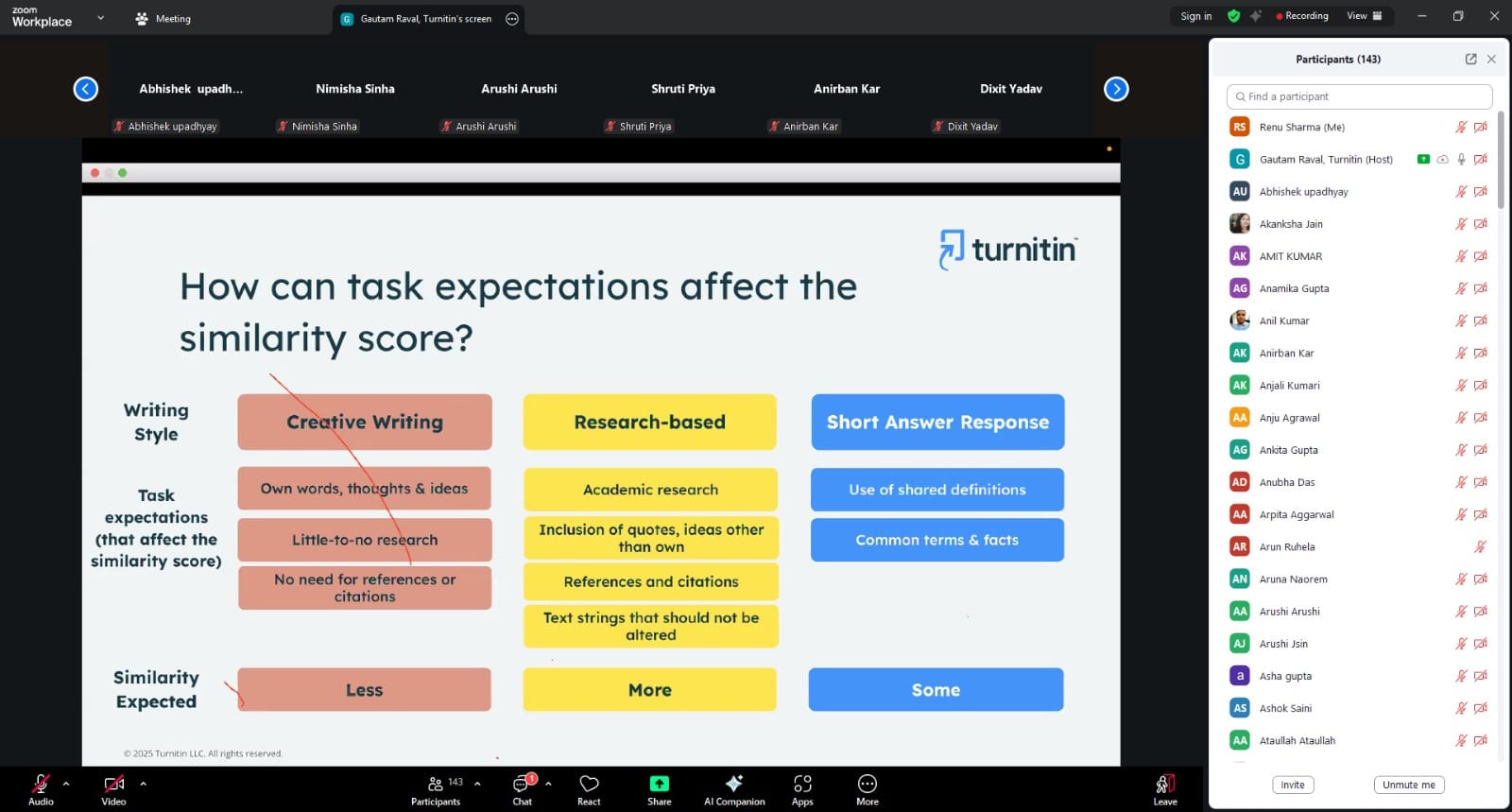 Online Refresher Training and Q&A Session on Turnitin Feedback Studio