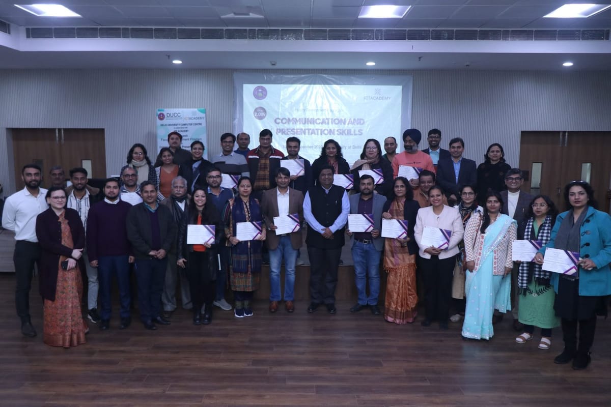 One week Faculty Development Program on Communication and Presentation ...