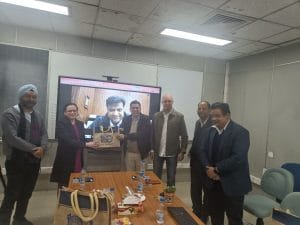 Visit of Mr. Antonio Ruiz Moya, University of Granada, Spain to DUCC