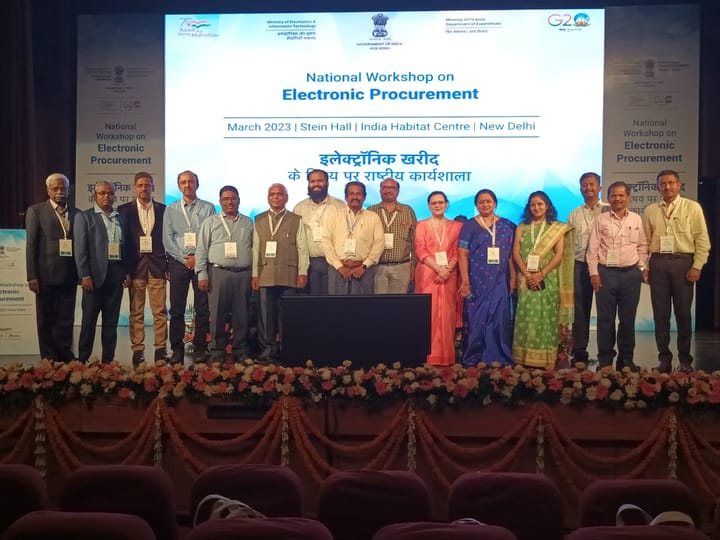 DUCC participation in National workshop on e-procurement (March 27, 2023)