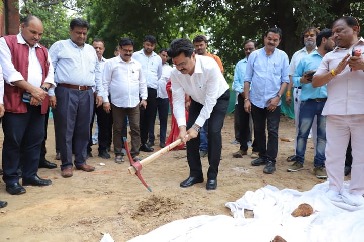 Bhoomi Pujan for new building of DUCC (July 03, 2023)