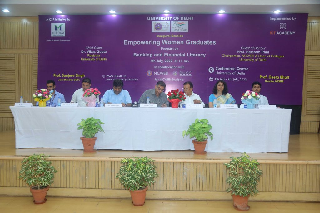 Empowering Women Graduates Program on Banking and Financial Literacy in collaboration with NCWEB and DUCC
