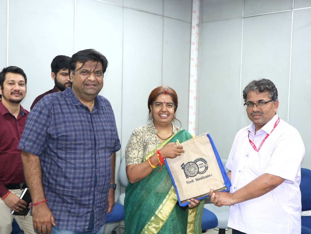 Visit of delegation from Mumbai University w.r.t. Samarth