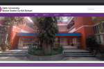 Thumbnail for the post titled: DUCC designed and supported in hosting the website for Delhi University Social Centre Co-Ed School